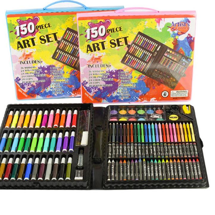 

BAYAR DITEMPAT✔️Olla Oil Pastel 150PCS Krayon Set Pensil Warna & Alat Menggambar / Alat Tulis & Menggambar 150 in 1- CP4|SQ5