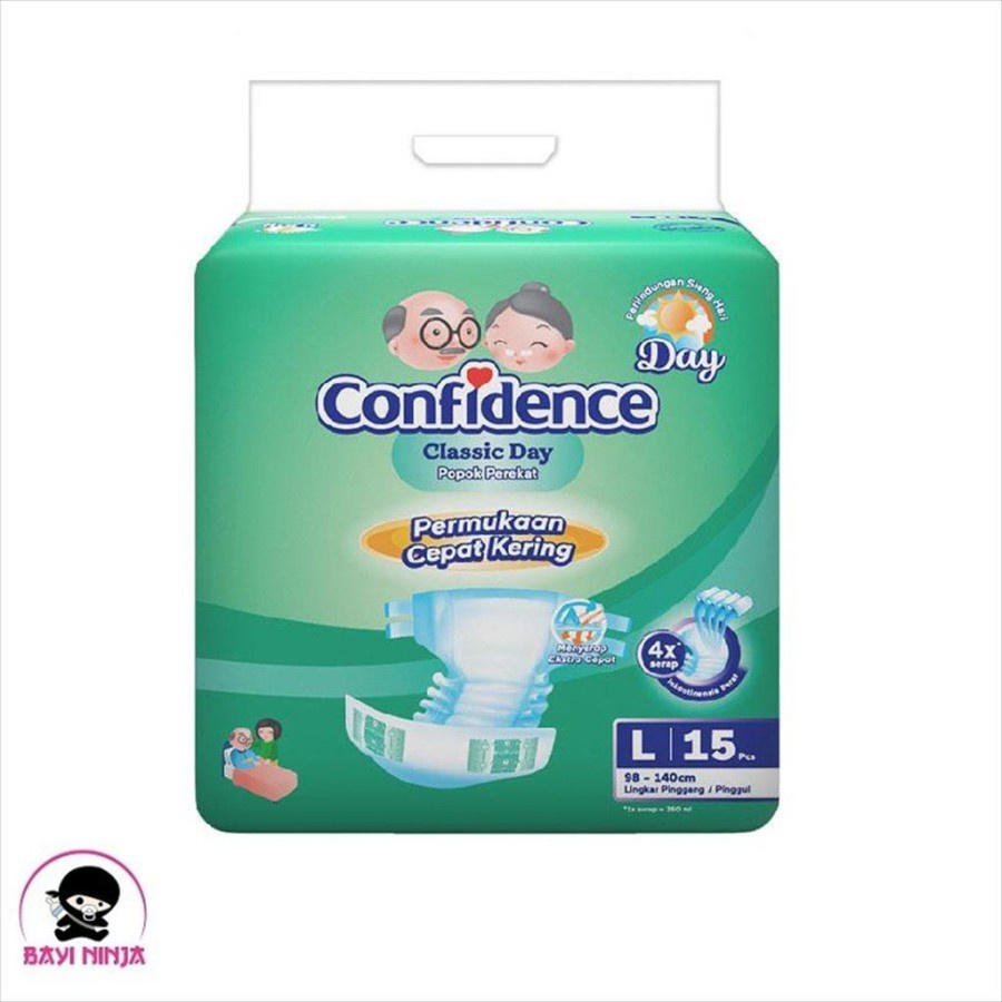 CONFIDENCE Popok Dewasa 15 L15 Classic L