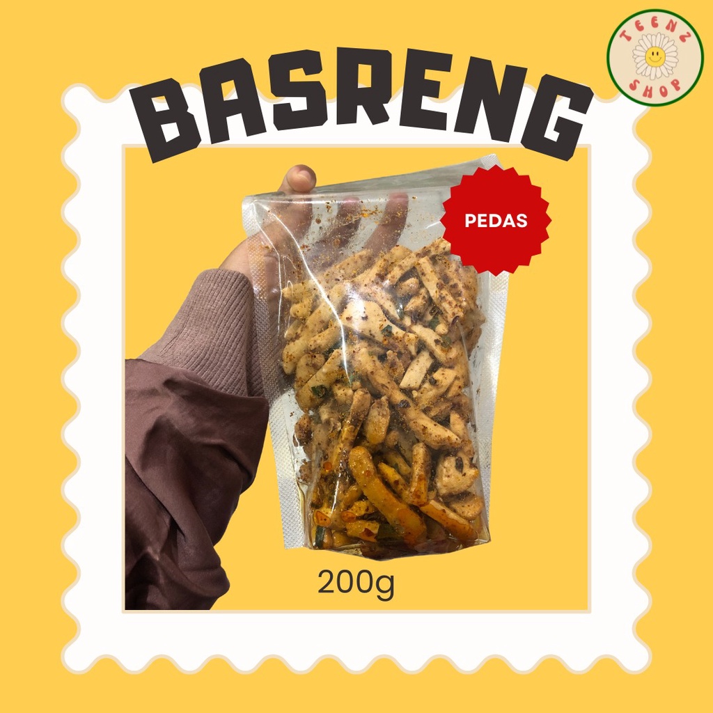 

Basreng / Baso Goreng Pedas 200gr