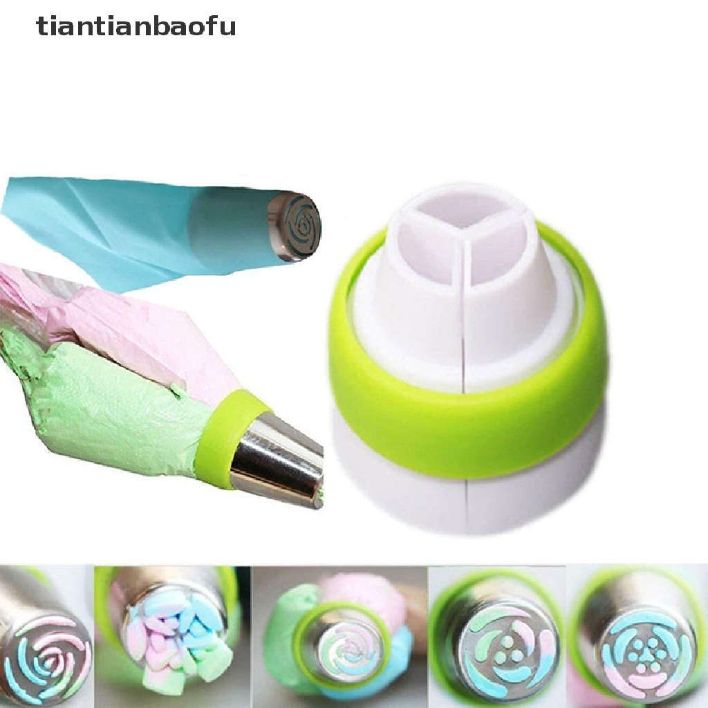 [tiantianbaofu] 7Pcs Flower Russian Icing Piping Nozzles Pastry Tips Cake Decorating Baking Tool  Boutique