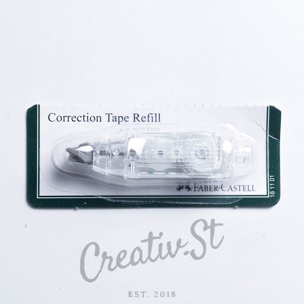 

FABER CASTELL Correction Tape Refill Tip Ex Kertas (1 Pcs)