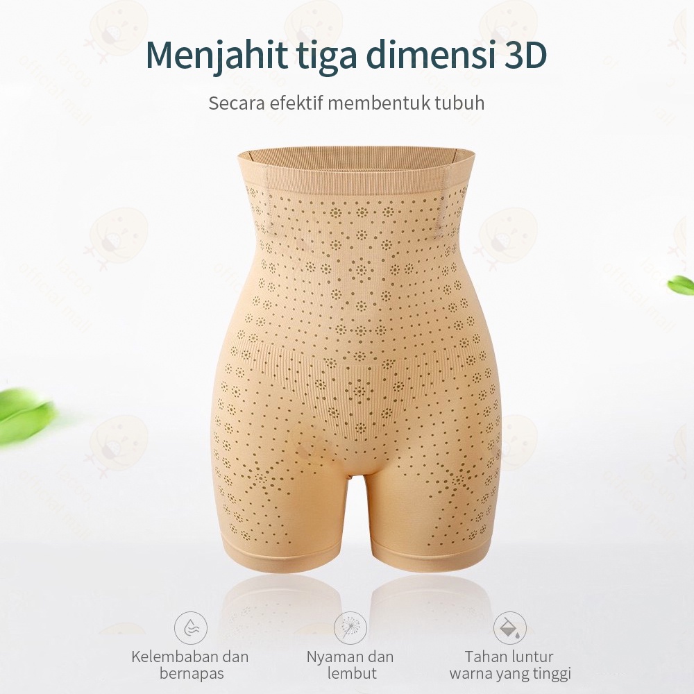 Lacoo Celana dalam korset wanita Korset celana pelangsing perut Shapewear pants