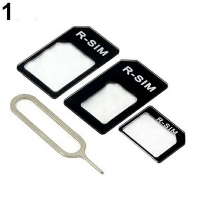 SALE 3in1 Adapter Converter Standar Nano Sim Card ke Micro SIM Card