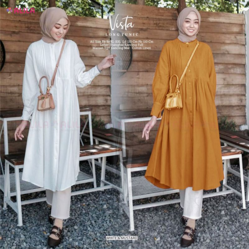 VISTA TUNIK//LONG TUNIK//BY ALILA