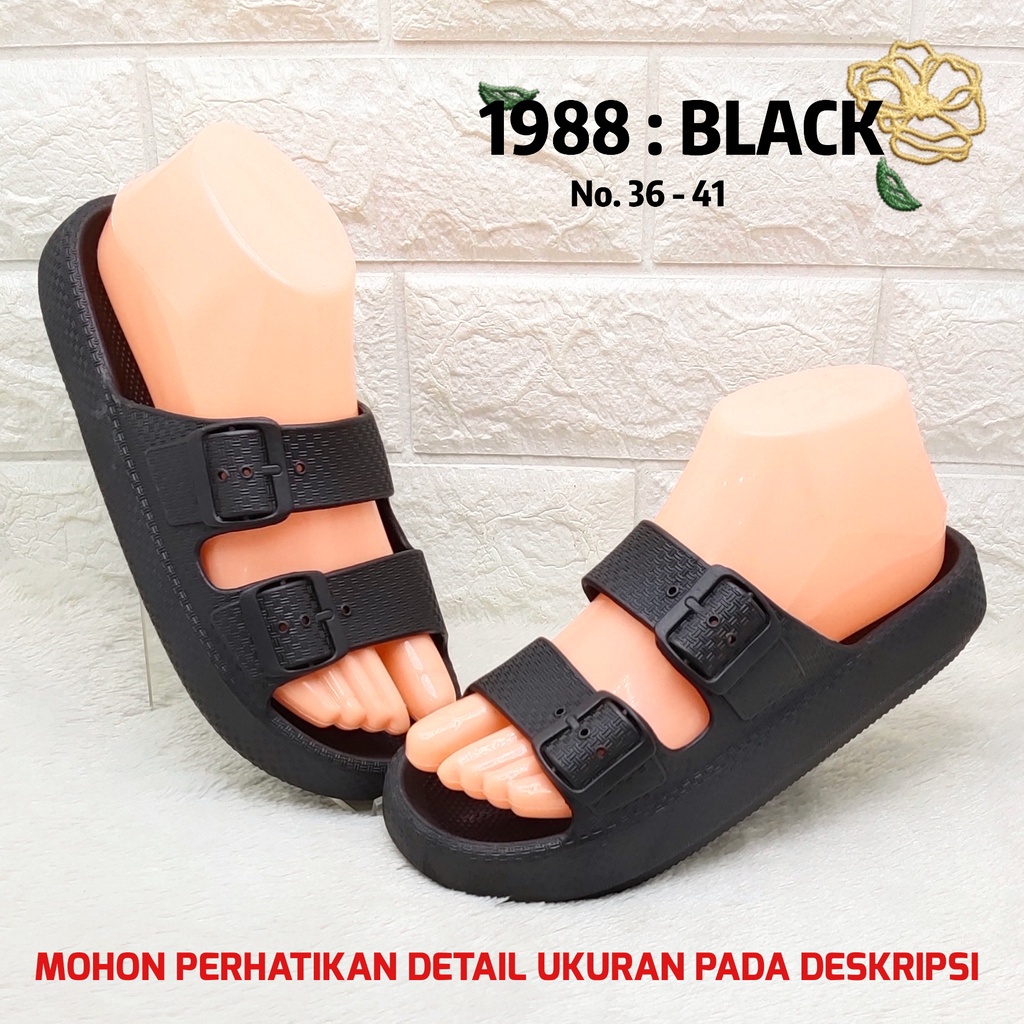 Sandal Wanita Balance 1988 X2B BLC Original Jelly Impor Very Nice Sendal Wanita Lentur Lembut Tahan Air Anti Slip