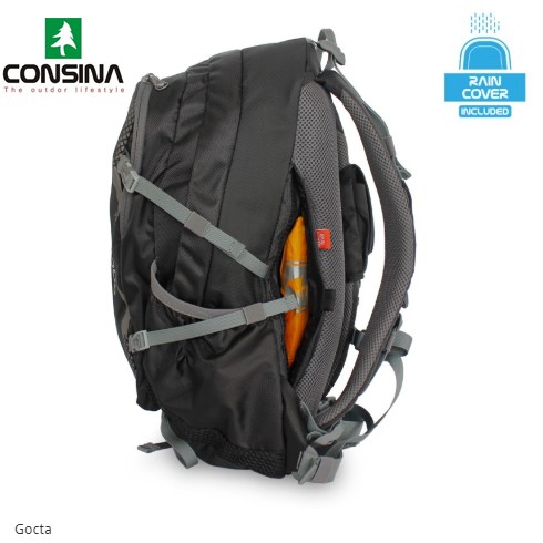 Tas Ransel Consina Gocta 30L Daypack Free Raincover