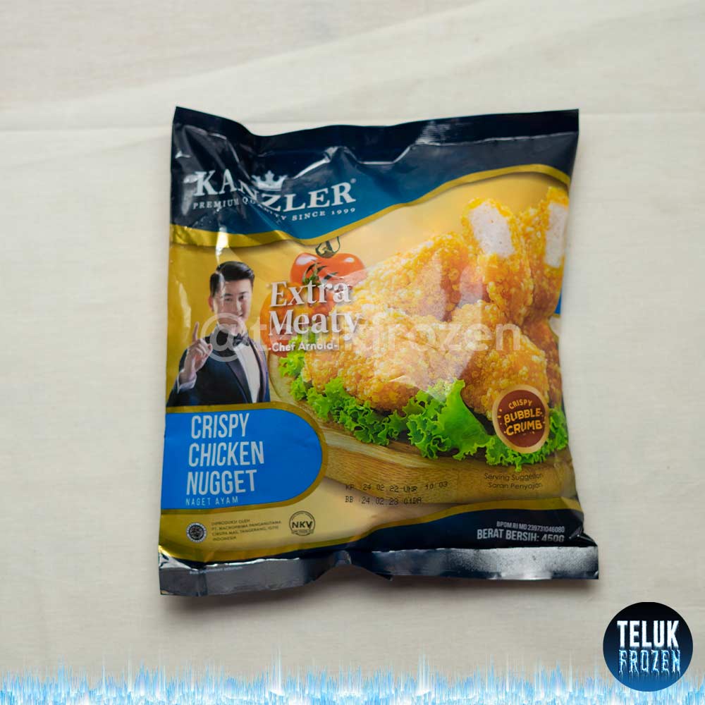 

kanzler crispy chicken nugget 500gr naget ayam 500 gram nuget halal 450gr