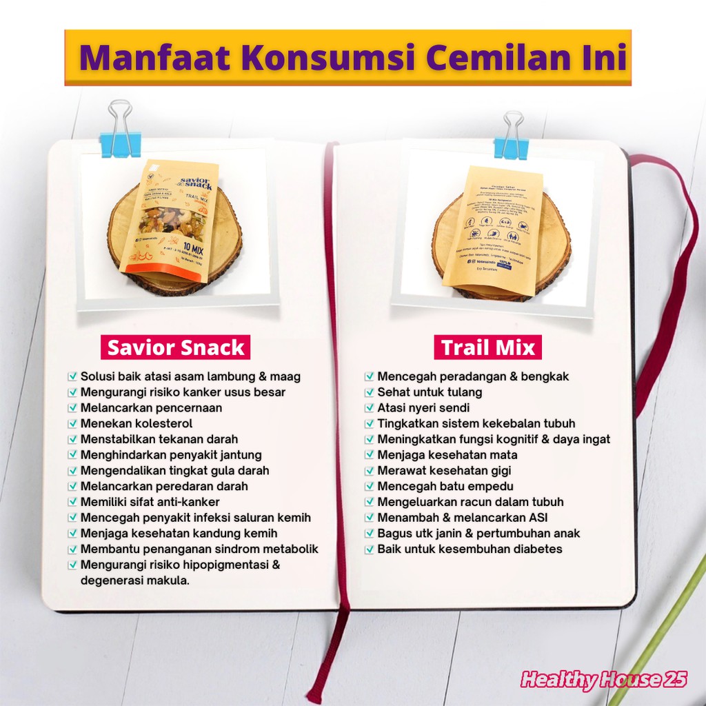 Savior Snack Cemilan Diet Topping Oatmeal Untuk Sarapan Makanan Sehat Untuk Diet Tidak Bikin Gendut