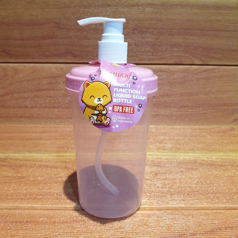 Botol Sabun Cair Pump 500ml / Botol Sabun 500ml / Botol Pump Plastik / Tempat Sabun Murah