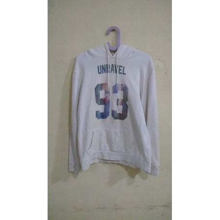 Preloved Hoodie Unravel '93 Merk Browny