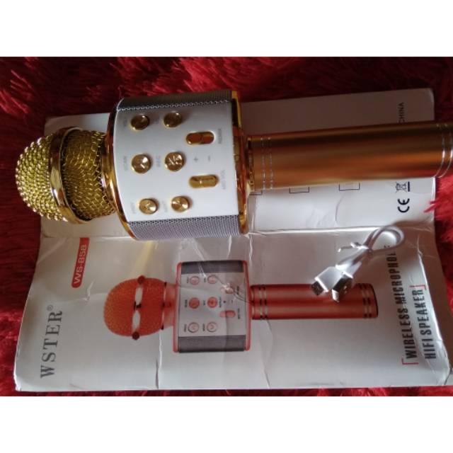 Mic Bluetooth Mic WS 858