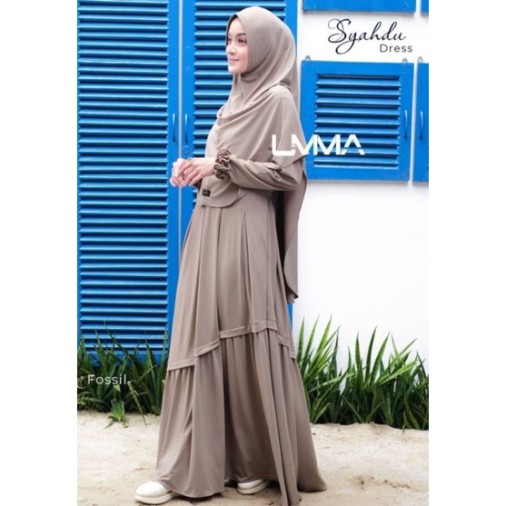 gamis syahdu UMMA Syahdu dress jersey UMMA syari
