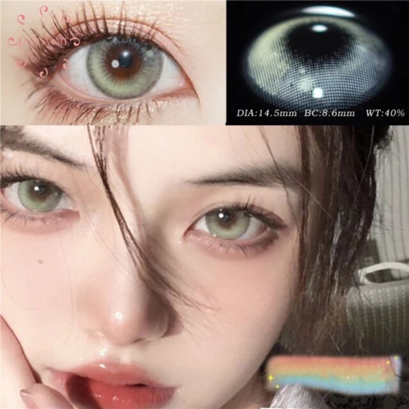 SOFTLENS CARDCAPTOR VIOLET BLUE PURPLE COSPLAY ANIME HALLOWEEN CRAZY LENS