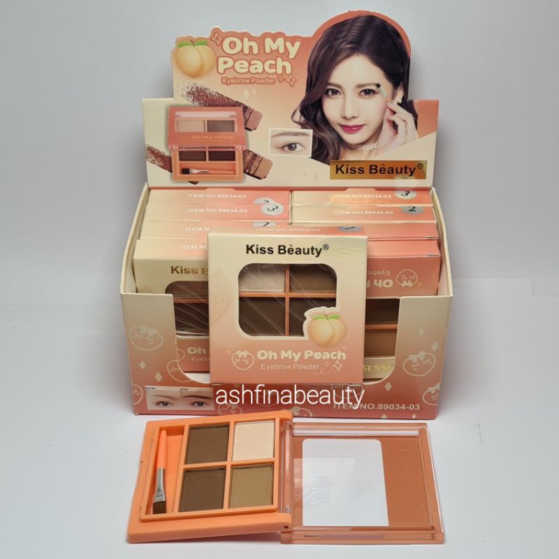 EYEBROW POWDER KISS BEAUTY OH MY PEACH