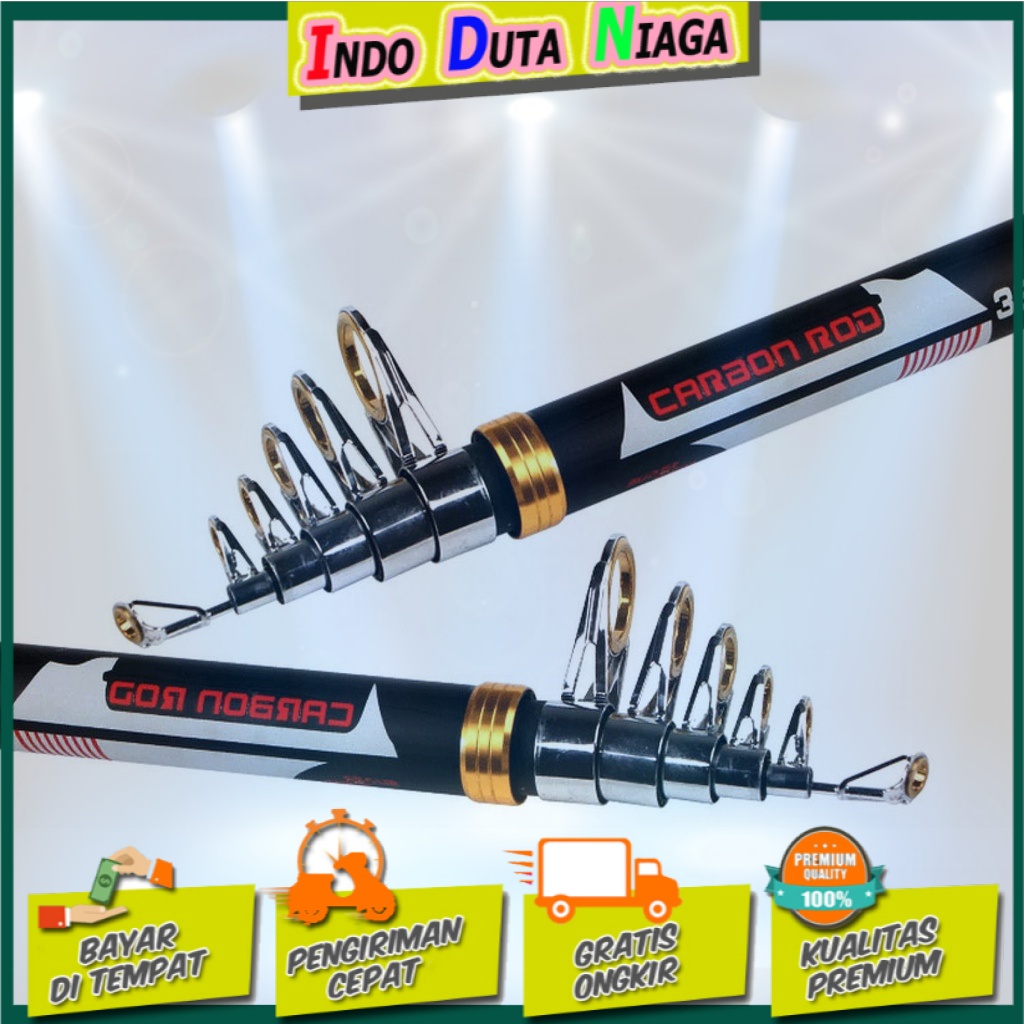 Mamba Joran Pancing Carbon Fiber Sea Fishing Rod