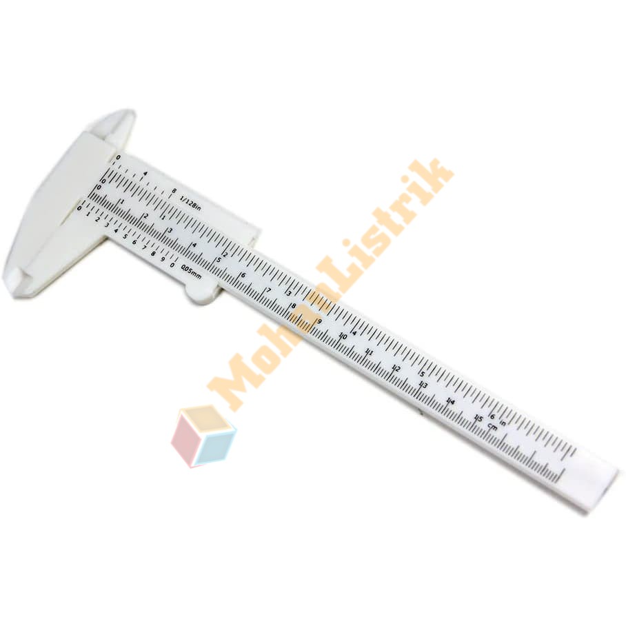 Sigmat Plastik 6 inch Alat Ukur Sorong Jangka Sorong Vernier Caliper