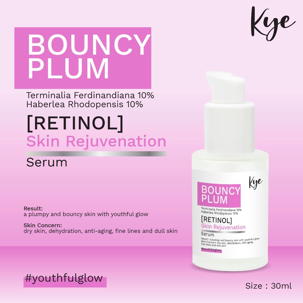 KYE BOUNCY PLUM SERUM - 30ML BOTOL