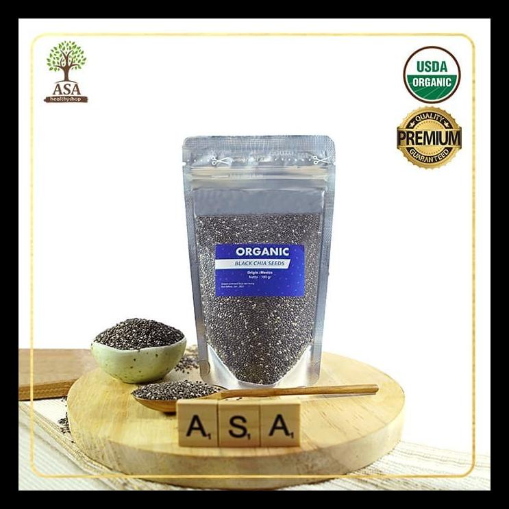 

ORGANIC CHIA SEED MEXICO 100 GRAM BERKUALITAS