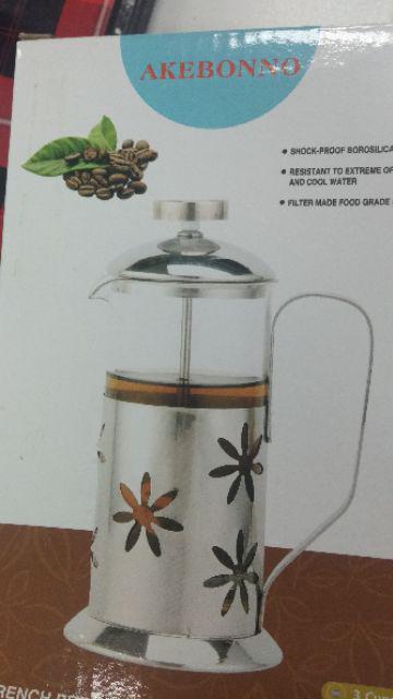 Akebonno French Press Coffee Maker 350ml (3 Cup) 342 / 532