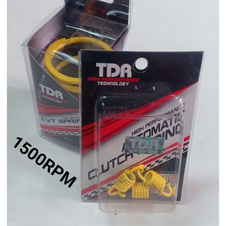 PAKETAN PER CVT TDR RACING 1500 RPM + PER SENTRI TDR 1500 RPM MIO KARBU MIO SOUL MIO SMILE MIO SPORT