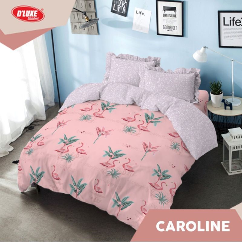 BEDCOVER KINTAKUN DELUXE RUMBAI 180 _ CAROLINE