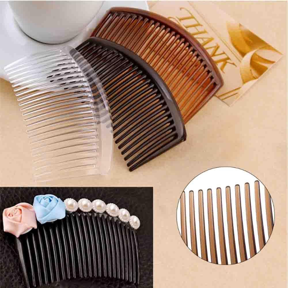 Needway Alat Styling Wanita Alat Salon DIY Sisir Rambut Buatan Tangan Plastik