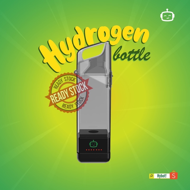 HYBOT - SMART TUMBLER HYDROGEN WATER GENERATOR/ Hydrogen Water Bottle Generator - Botol Air Minum Hy