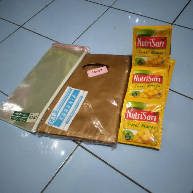 (8) Shopping Bag Tas Olshop Kresek Online Shop 15 Isi 100