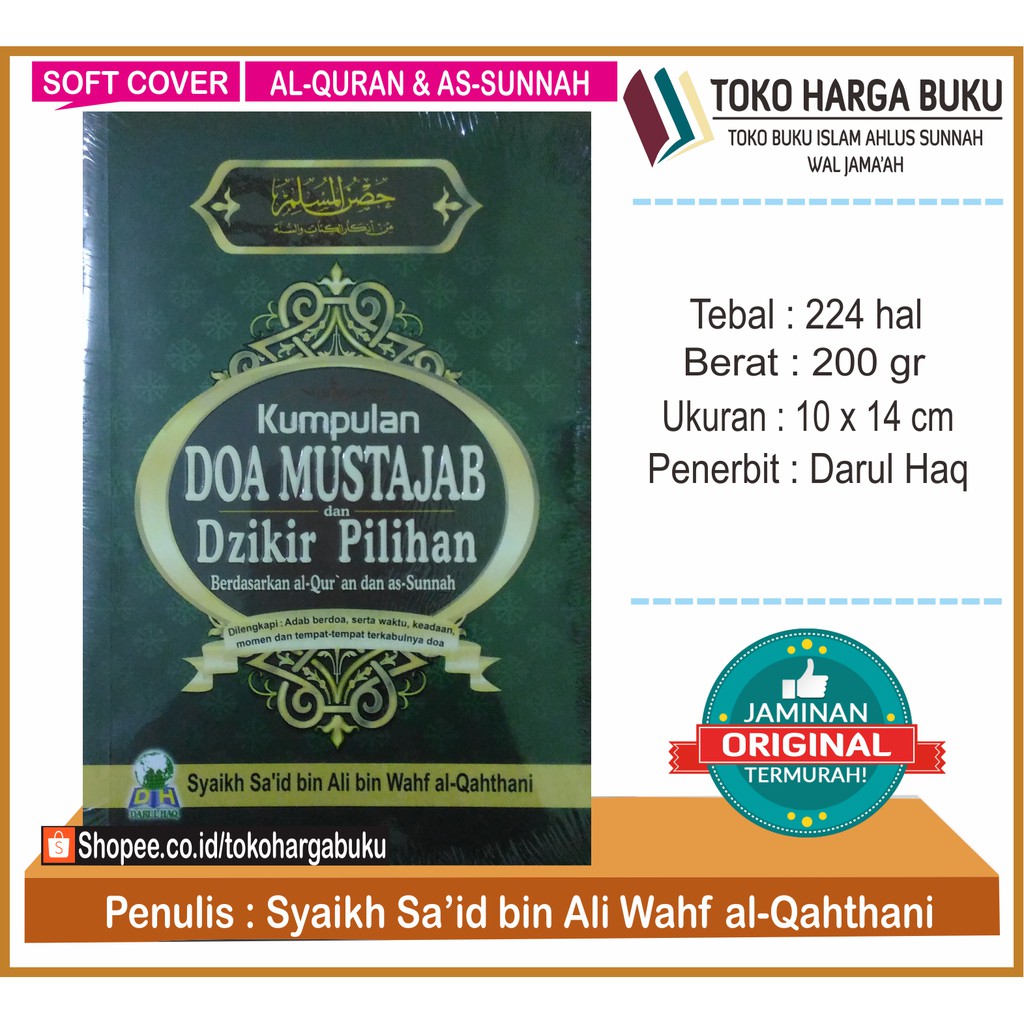 Kumpulan Doa Mustajab Dan Dzikir Pilihan Penerbit Darul Haq