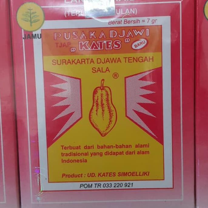 

Buruan Serbu Jamu Cap Kates Asli