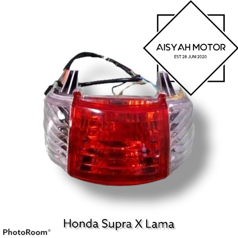 Bodi Halus Dan Lampu Honda Supra X Cakram Warna Hitam