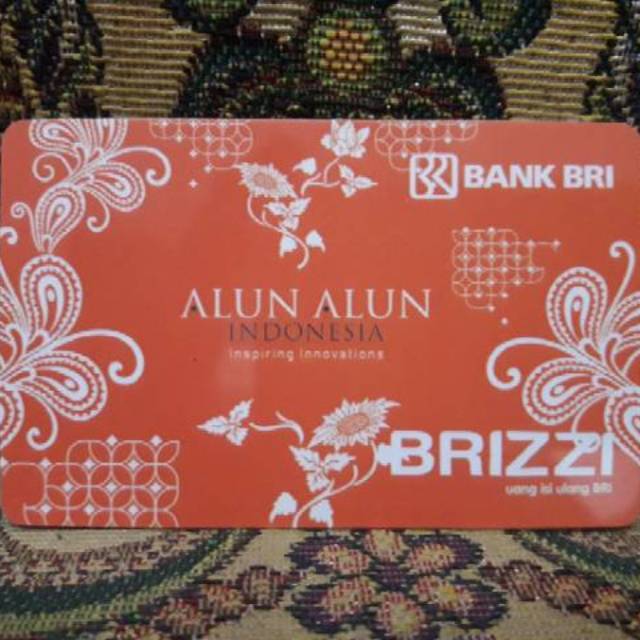 BRIZZI BRI edisi ALUN-ALUN /Like eMoney eTOLL Tapcash or Flazz
