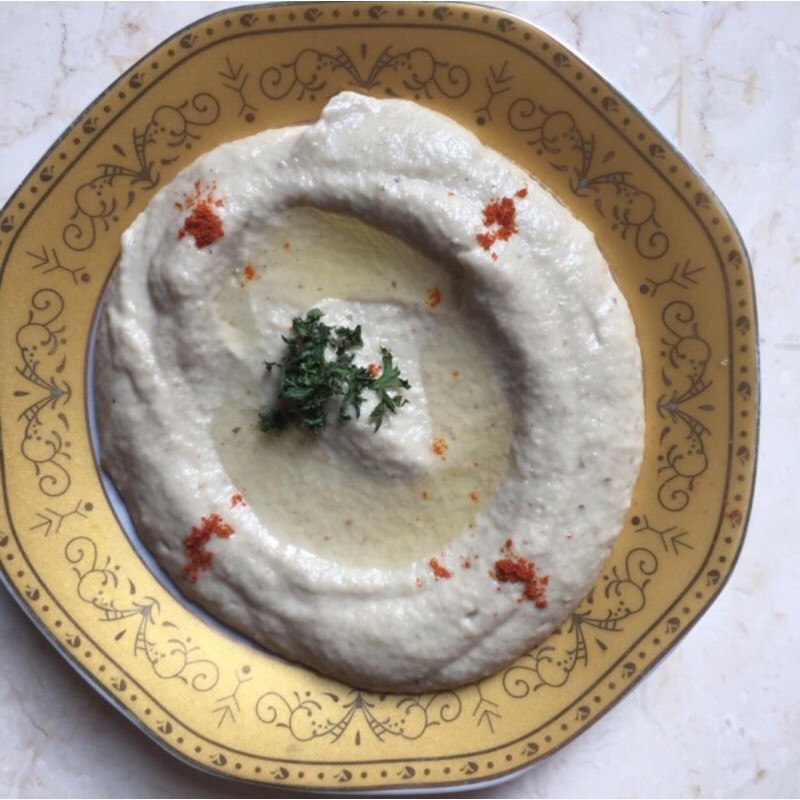 

baba ghanoush authentic lebanese middle eastern food