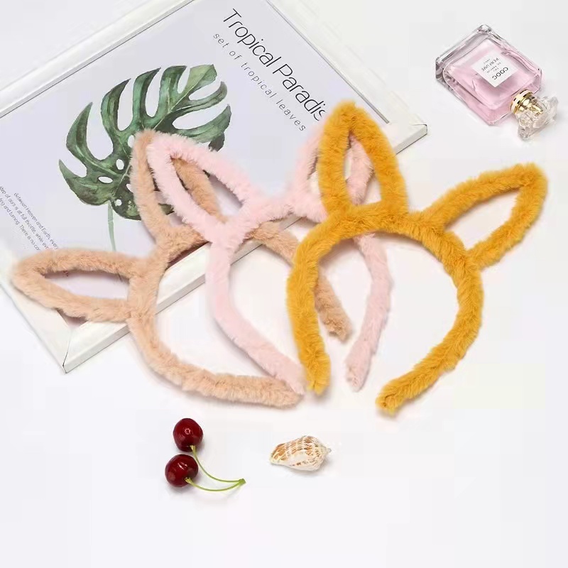 Bando Kelinci Wanita Fashion Rambut Korean Import - Headband Bunny Import