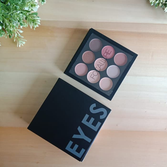 Ns FC Focallure Eyeshadow Palette 09 Colors [ # 04 ] BPOM Original
