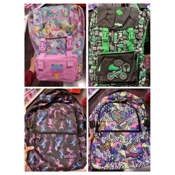 Smiggle backpack Jr Foldover