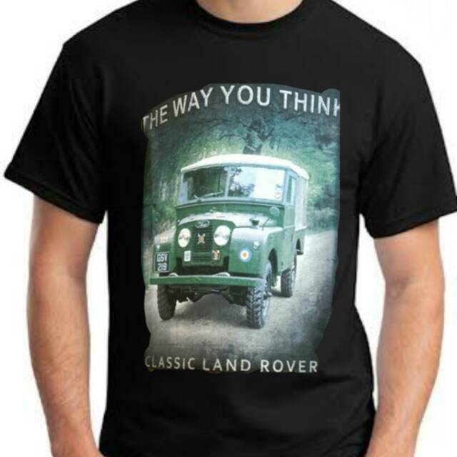 Kaos - Land Rover Classic Hijau