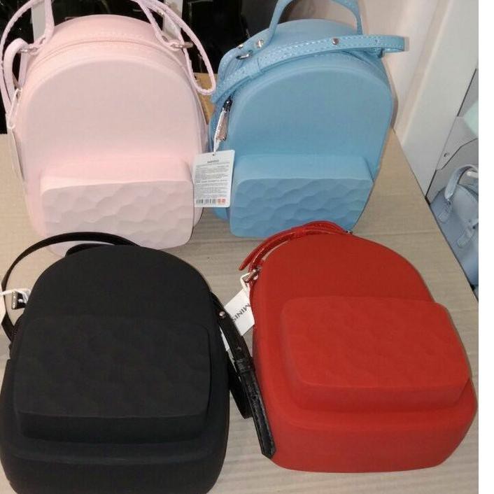 () TAS JELLY SLEMPANG USUPSO | WATER CUBE SILICONE CROSS BODY BACKPACK