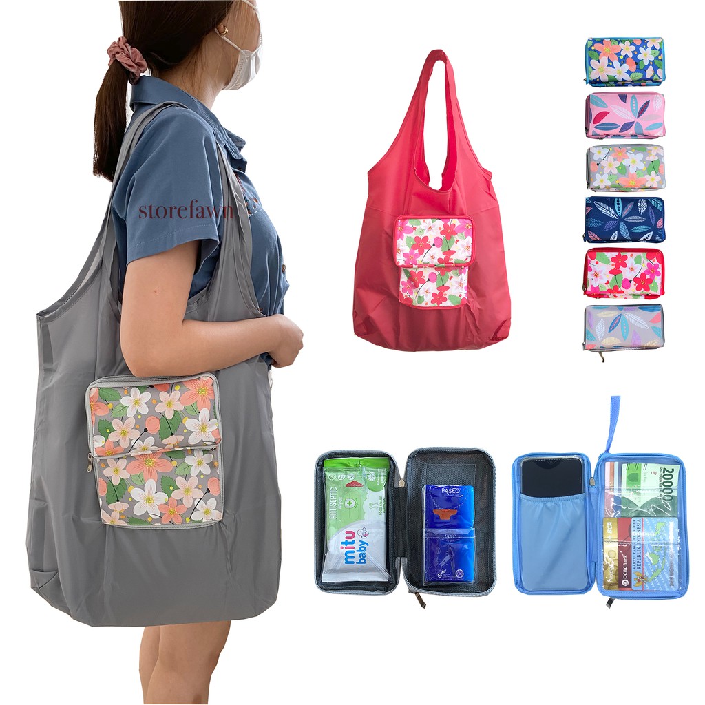 TAS BELANJA LIPAT ANTI AIR SHOPPING BAG MULTIFUNGSI BAHAN TAS BELANJA LIPAT ANTI AIR SHOPPING BAG MULTIFUNGSI BAHAN