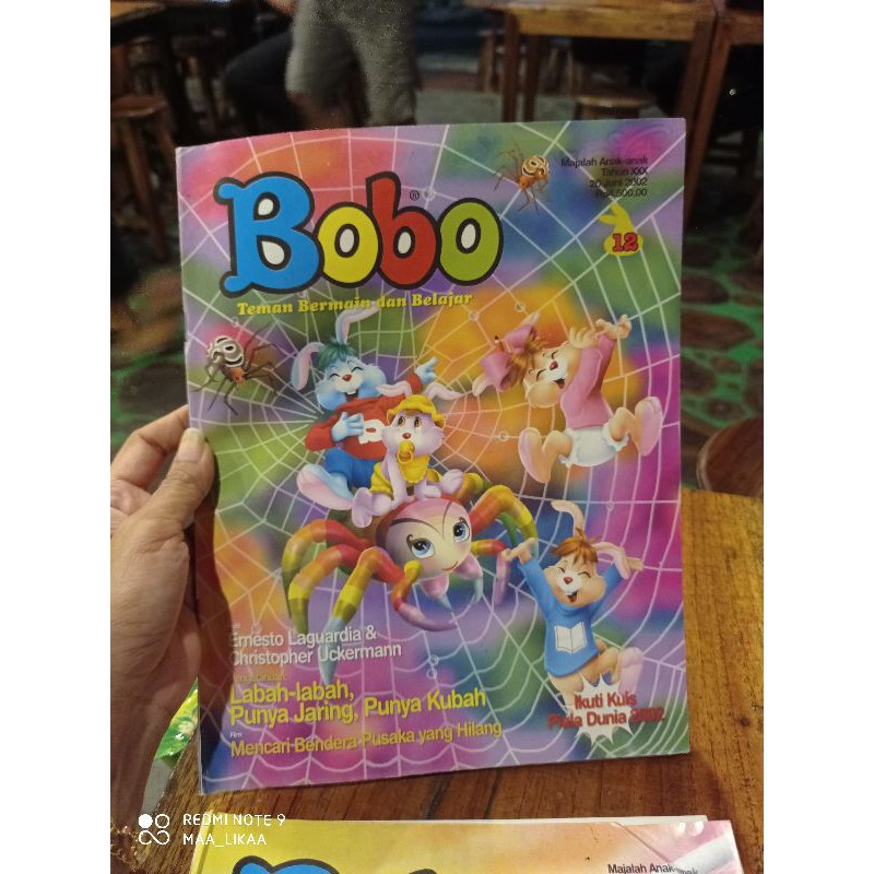 MAJALAH BOBO EDISI 2002