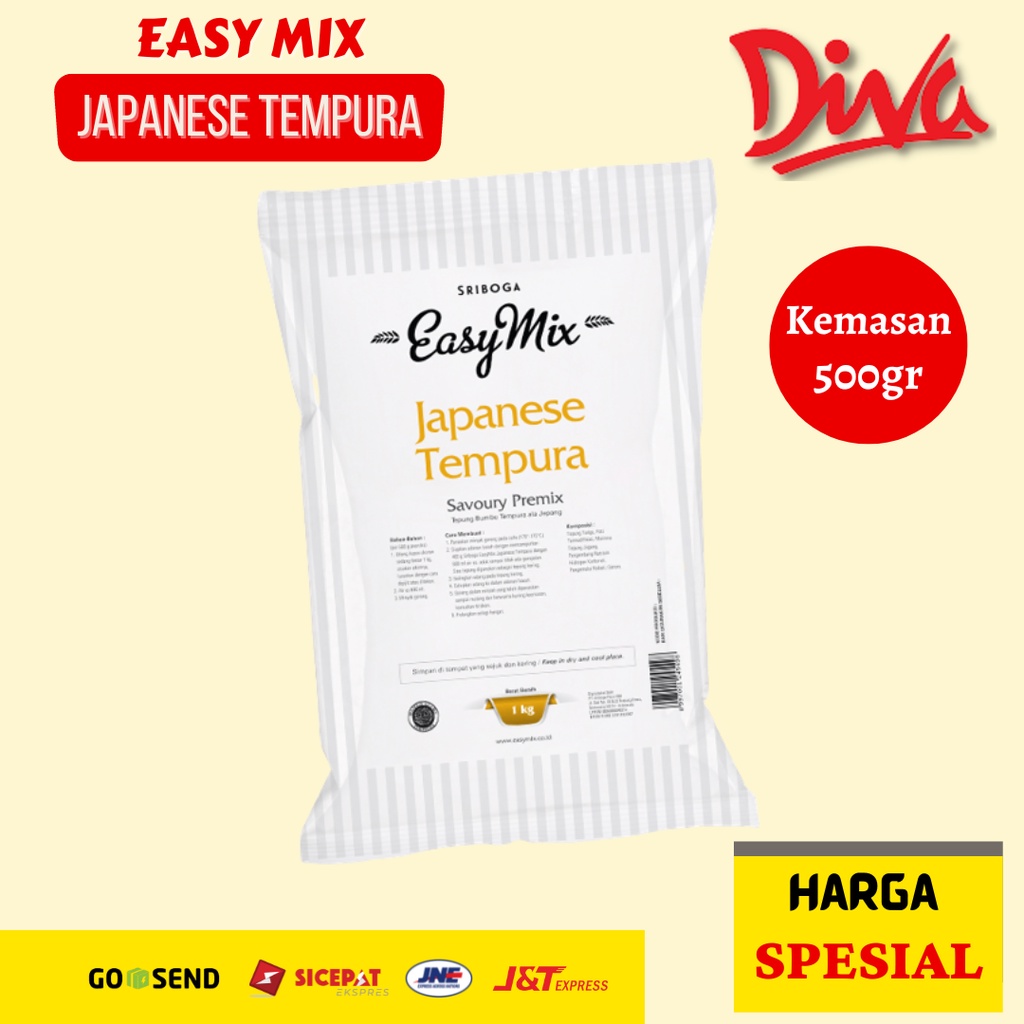 

Tepung bumbu Easy Mix Japanese Tempura 1 KG
