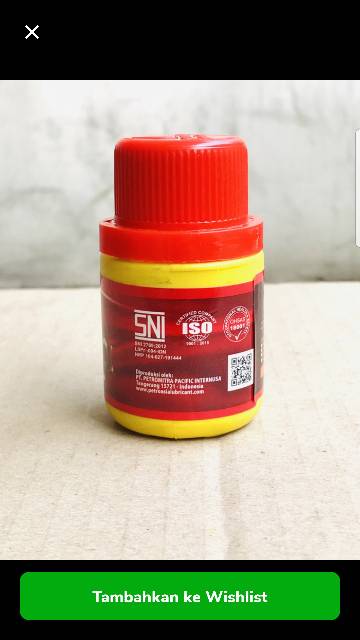 MINYAK REM MINYAK CAKRAM CAIRAN REM PETROASIA DOT 3 KECIL 50ML RED