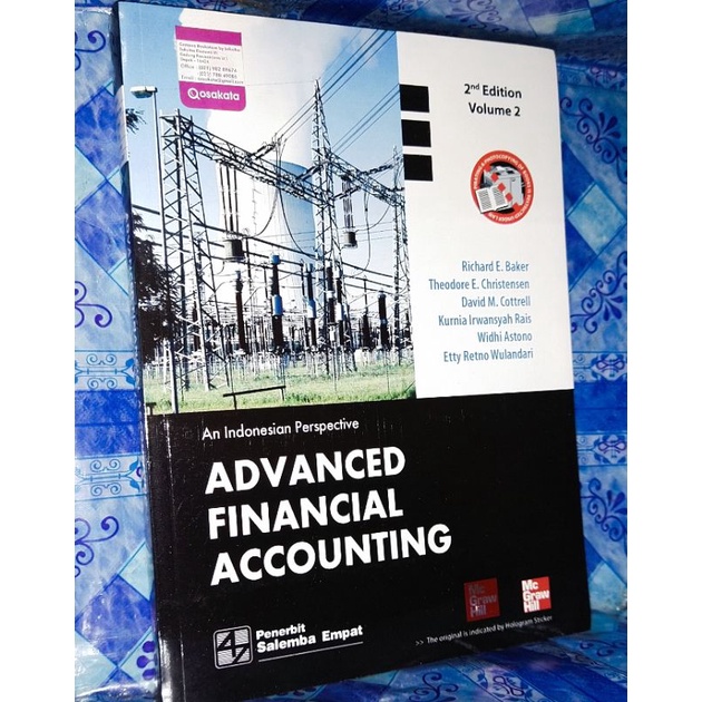 

Advanced Financial Accounting -An Indonesian Perpective- 2 Edition Volume 2/Baker.buku original