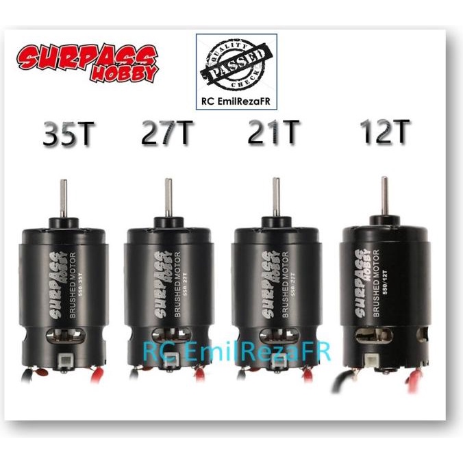 Dinamo Motor Brushed 550 Rc Car Axial Rgt Rc4Wd Traxxas Termurah