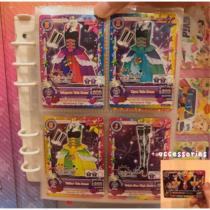 (BOLEH NEGO) Aikatsu Unit Cards Fullset (Tristar / Soleil SET)