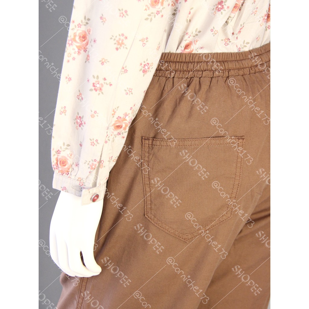 Corniche Pin Jogger Coklat - TF90298