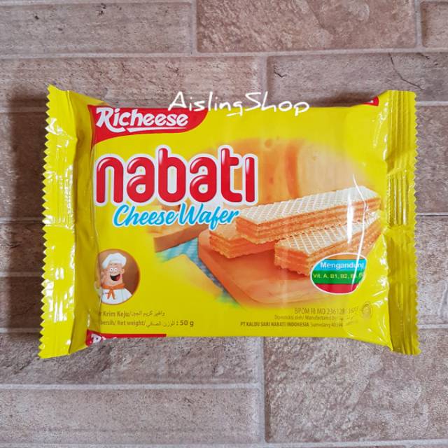 Richeese / Richoco Nabati Wafer 50 gram (10 pcs) | Shopee