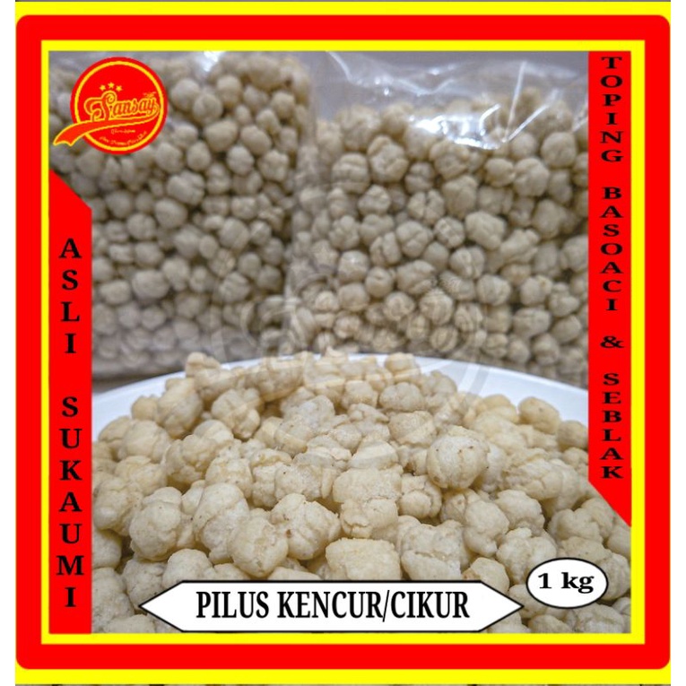 Jual Toping Baso Aci Dan Seblak Cemilan Dll Pilus Kencur 1kg Shopee