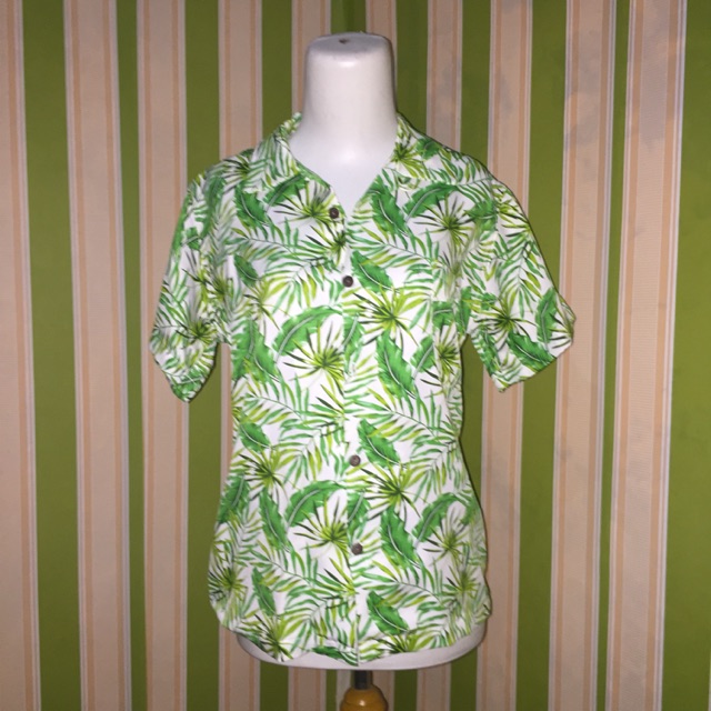 Kemeja tropic thunder vintage