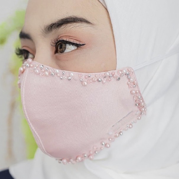 Koyu Hijab Masker Kode Luxury Aqila Best Seller